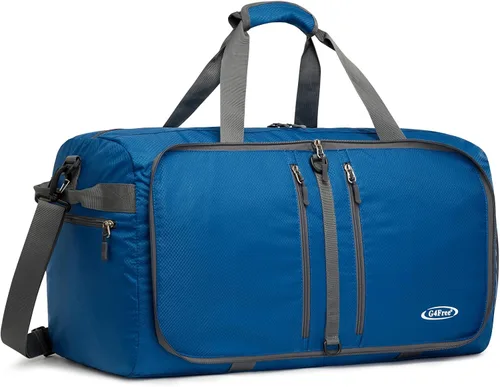 G4Free, bolsa plegable, de lona, para viajar, liviana, de 22 pulgadas, para equipaje, deportes, gimnasio