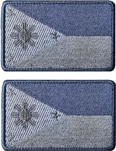 Miniatura 146 de 2 parches de bandera de Japón de AliPlus bordados tácticos militares moral parche apliques gancho y bucle