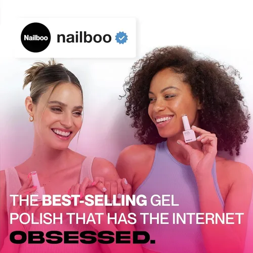 Miniatura 5 de Nailboo Forever Glaze Esmalte de uñas de gel, altamente pigmentado y resistente al desconchado, perfecto para kit de uñas y kit de manicura