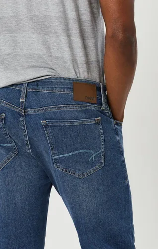 Miniatura 6 de Mavi Jake - Jeans ajustados de tiro regular para hombre, mid foggy williamsburg