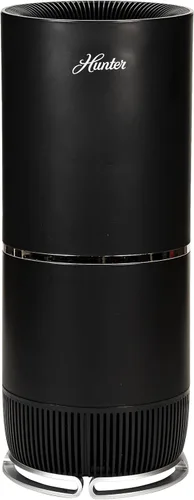 Hunter Fan Company HP670 True HEPA - Purificador de aire para alergias, elimina el polvo, el humo, el moho y el polen, cubre hasta 195 pies Negro