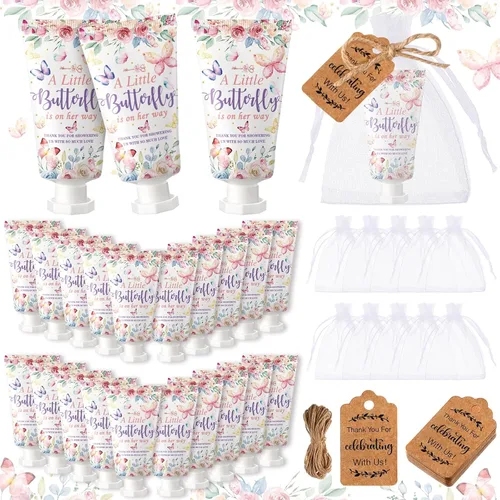 Miniatura 7 de 48 juegos/144 piezas de crema de manos para baby shower, regalos de fiesta para invitados, regalos de novia, boda, agradecimiento, mini juego