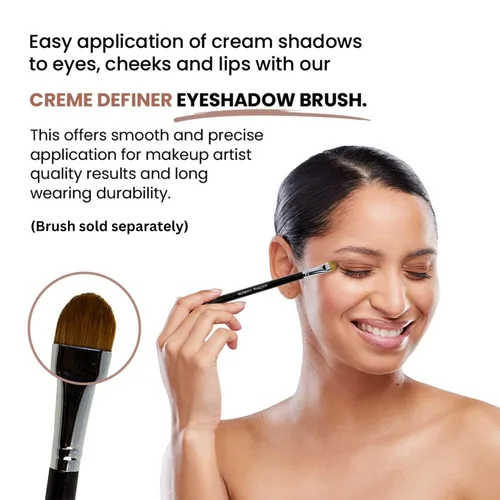 Miniatura 5 de Mommy Makeup Any Wear - Sombra de ojos en crema, impermeable, a prueba de arrugas, larga duración, alto pigmento, sin aceite, crema a polvo