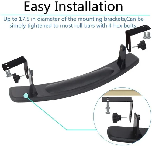 Miniatura 4 de Espejo retrovisor panorámico de 180 grados extra ancho de 16.5 pulgadas, apto para carrito de golf, EZGO Club Car Yamaha (espejos de carrito de golf)