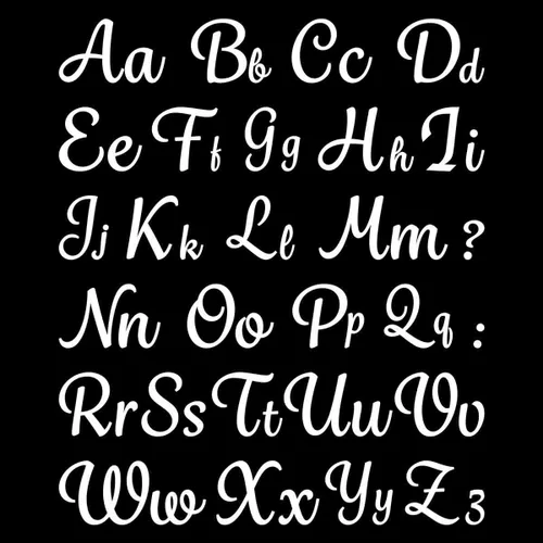 Miniatura 4 de Fanbay 104 letras termotransferibles de 1.5 pulgadas, letras de papel para ropa, camisetas deportivas con nombre del equipo (negro)