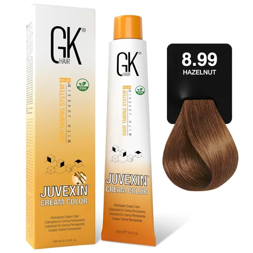 Miniatura 13 de GK HAIR Global Keratin - Tubo de crema profesional para el cabello (3.4 onzas líquidas/3.4 fl oz), colores nutritivos y limpiadores para peinar
