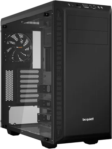 Miniatura 20 de be quiet! Pure Base 600 ATX Mid Tower Caja de PC 2 Ventiladores Pure Wings Preinstalados Negro BG021