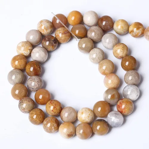 Miniatura 5 de Cuentas de coral de jade de piedra natural de 4 mm, 86 piezas para hacer joyas, pulseras DIY Jade coral