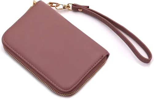 Miniatura 2 de LOVESOME Cartera pequeña con cremallera alrededor de la muñeca para mujer