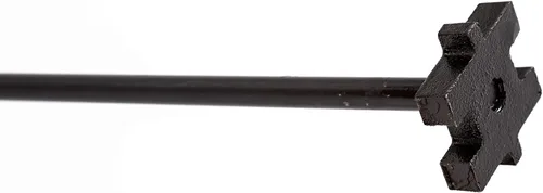 Miniatura 6 de YTK Llave de tambor de hierro que se adapta con revestimiento para tapas de bung de 2 y 3/4 pulgadas, abridor de tapa de tambor de aceite, barril