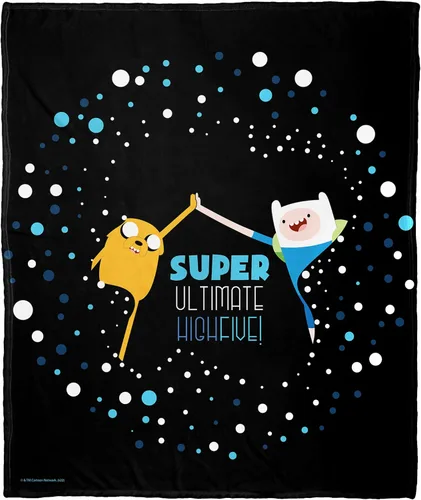 Miniatura 27 de Northwest Adventure Time - Manta de seda táctil, 50 x 60 pulgadas, Adventure Comic