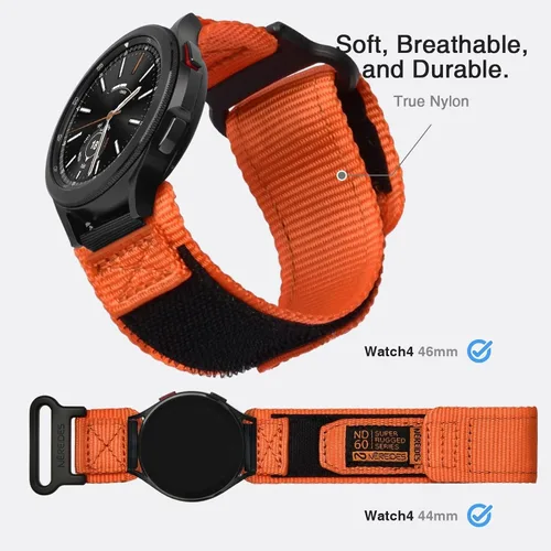 Miniatura 3 de Nereides Correa compatible con Samsung Galaxy Watch 7, 6, 5, 4, de 1.575 pulgadas, 1.732 pulgadas, Watch 6 4 Classic/Galaxy Watch 5 Pro/Galaxy Watch