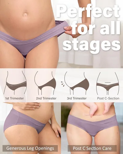 Miniatura 3 de Intimate Portal - Ropa interior de maternidad para debajo del vientre o pancita, panties post-parto