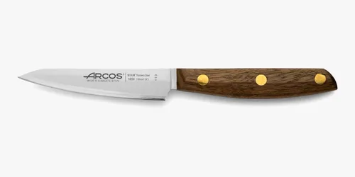 Miniatura 15 de ARCOS Cuchillo Tomate Acero Inoxidable 5 Pulgadas. Cuchillo de Cocina para Verduras. Mango Ovengkol Madera 100% Natural FSC y Hoja 5.118 in. Serie