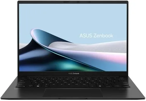 ASUS Zenbook 14 portátil, pantalla táctil OLED WUXGA de 14", AMD Ryzen 7 8840HS de 8 núcleos, gráficos AMD Radeon, 16 GB LPDDR5, SSD de 1 TB,