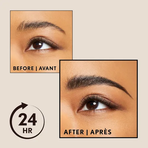 Miniatura 5 de COVERGIRL - Easy Breezy Brow 24HR Brow Ink Pen, doble aplicador, punta de fieltro ultraprecisa, peine de carrete, resistente al agua, ligero, 100%