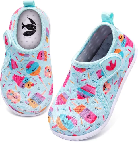 Miniatura 25 de FEETCITY Baby Boys Girls Water Sport Shoes Barefoot Kids Aqua Socks Quick-Dry Beach Swim Pool Shoes