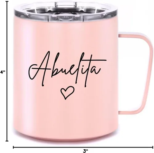 Miniatura 7 de Violet & Gale Abuelita Regalos para abuela – Taza de café de 12 oz – Regalos de Abuela en español – Regalos para Abuelas