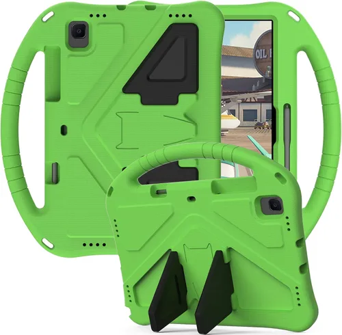 Miniatura 3 de Funda para niños para Xiaomi Pad 5 de 11 pulgadas 2021, ligera, a prueba de golpes, con soporte de mango convertible y correa para el hombro, funda