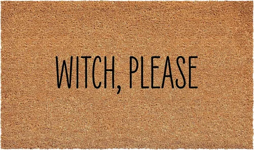 Calloway Mills 111902436 Witch Please Felpudo de 24 x 36 pulgadas 5-Multi color