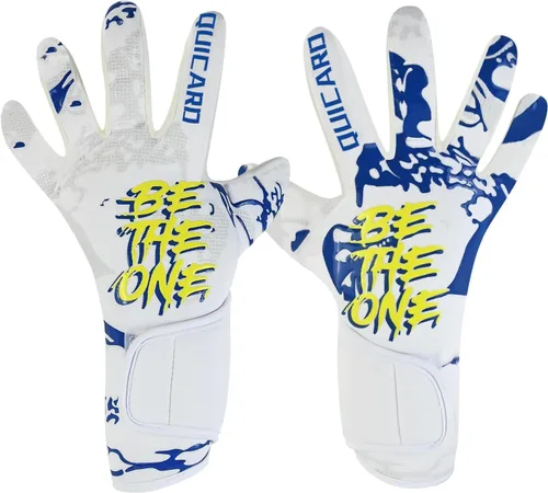Miniatura 14 de Guantes de Portero de Fútbol, Guantes de Portero de Fútbol con Agarre Definitivo con Tallas 6/7/8/9/10, Agarre Fuerte, Fútbol Americano para Negro