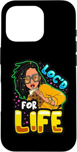 Miniatura 20 de Loc'd for Life Funny Locs Black Queen Dreadlocks Women Girls Case for iPhone 17