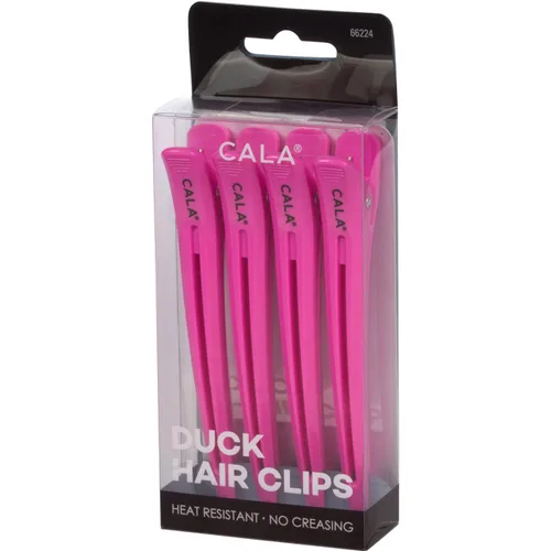 Miniatura 2 de Cala Pinzas de pelo de pato rosa intenso, 4 unidades, 4