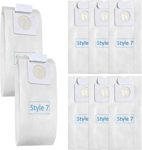 Miniatura 8 de Paquete de 16 bolsas de vacío de repuesto estilo 7 para aspiradoras Bissell PowerForce 3522 3545 3550 3554 Series, repuesto # 32120 Paquete de 16