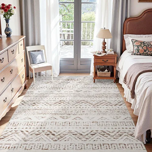 Miniatura 74 de jinchan Alfombra marroquí de pasillo 2x10 para pasillo - Alfombra de pasillo para cocina bohemia lavable a máquina, alfombra moderna suave, Boho