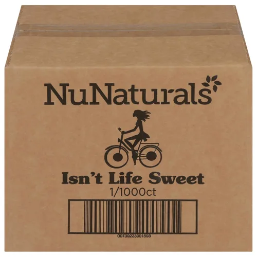 Miniatura 11 de NuNaturals Paquetes de polvo de stevia blanca, de una sola porción, sustituto de azúcar sin calorías, 100