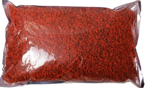 Wholeberry Gouqi Goji bayas orgánicas de wolfberry de 11 libras, crudas, veganas, sin gluten, súper alimento rico en proteínas a base de plantas,