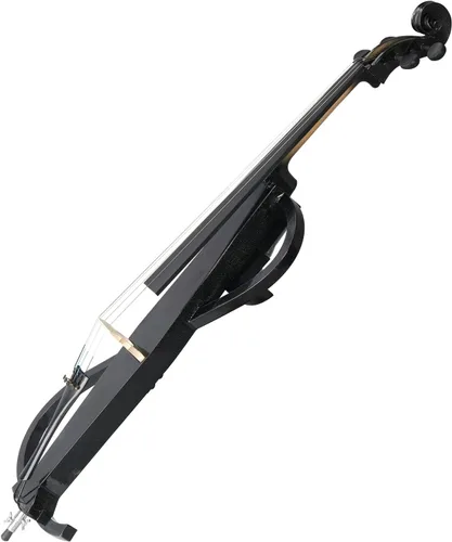 Miniatura 5 de Kit de violonchelo eléctrico de tamaño completo para adultos, principiantes, juego completo de violonchelo 4/4 con bolsa portátil, arco, colofonia
