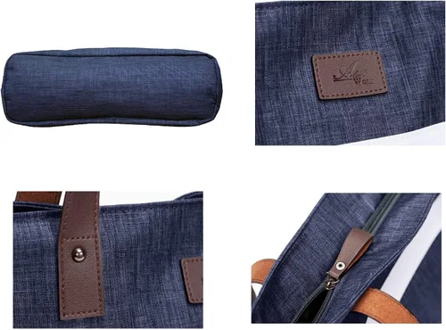 Miniatura 7 de Bolso de hombro con asa superior para mujer, para trabajo, universidad, viajes, negocios, compras, casual, mejorado