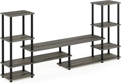 Miniatura 63 de Furinno 11191BK THE Centro de Entretenimiento Soporte para TV, Negro