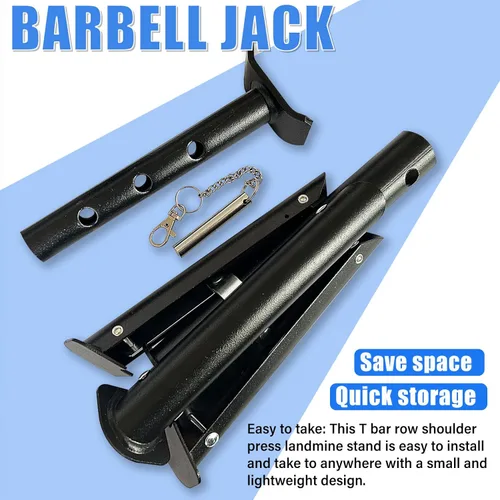 Miniatura 9 de Mango de Mina Terrestre Viking Press para Barra de 2 Pulgadas, Accesorios de Entrenamiento de Fuerza para Prensa de Hombro y Accesorio de Fila en T