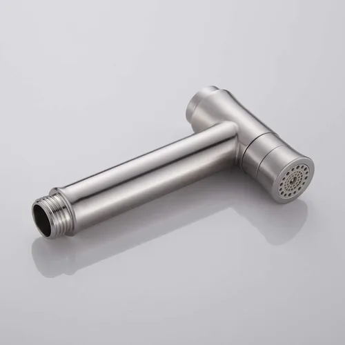 Miniatura 5 de CIENCIA WS024B - Pulverizador de pañales de tela de acero inoxidable Shattaf de 2 modos de pulverización, rociador de bidé para inodoro, níquel