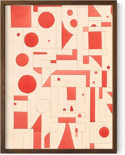 Miniatura 98 de HAUS AND HUES Arte abstracto moderno para pared, arte de sala de estar azul y verde, obra de arte moderna para paredes, imagen minimalista para sala