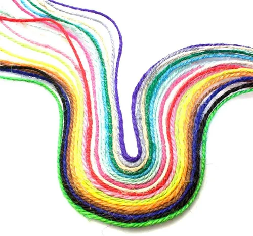 Miniatura 3 de Cuerda de yute verde de 54 yardas/rollo de 0.079 pulgadas, cuerda de cáñamo, cuerda gruesa fuerte, envoltura de cuerda gruesa, boda, manualidades