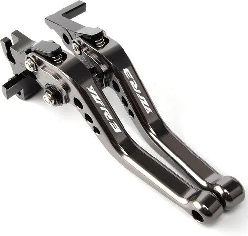 Miniatura 11 de Palancas de freno de embrague corto ajustables para motocicleta para Yamaha R3 YZF-R3 MT03 MT-03 2015 2016 2018 2019 2020 2021 2022 2023