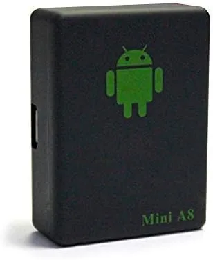 A8 Mini GPS Tracker, Localizador Mundial en Tiempo Real GSM/GPRS/GPS Anti-robo Tracker Dispositivo para Coche Niños Mascotas Ancianos