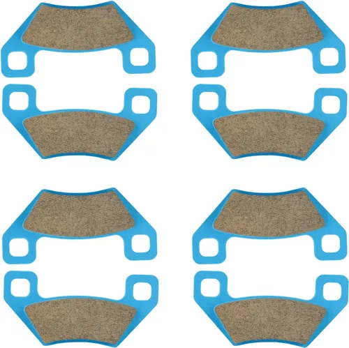 Pastillas de freno para Arctic Cat Wildcat 1000 GT 2012-2014, Wildcat Trail 700 2014-2020, 4 juegos de pastillas de freno delanteras y traseras de