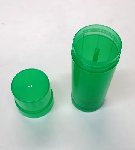Miniatura 3 de 6 ct. Contenedores vacíos de desodorante Twist-Up – Para barra de loción, bálsamo para talón, etc. (2 oz)., Verde