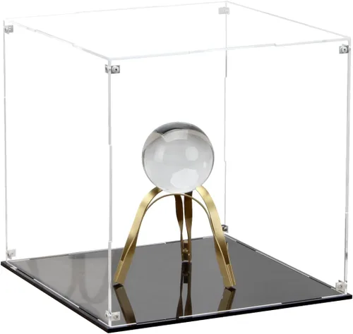 Miniatura 14 de Contenedores cuadrados de acrílico transparente con tapa, cajas de almacenamiento, figuras de acción para el hogar, juguetes organizadores