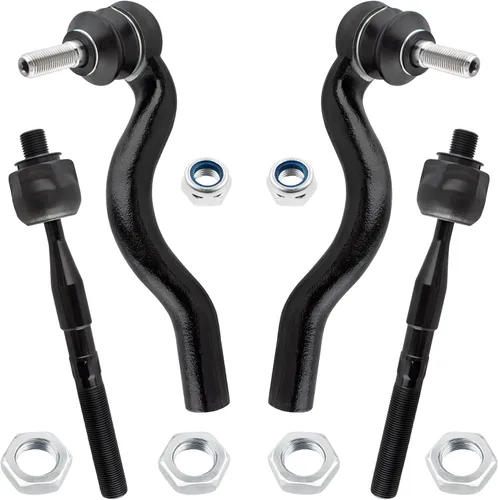 Kit de dirección de varillas de acoplamiento delanteras interiores y exteriores para Dodge Durango 2011-2015, para Jeep Grand Cherokee 2011-2015