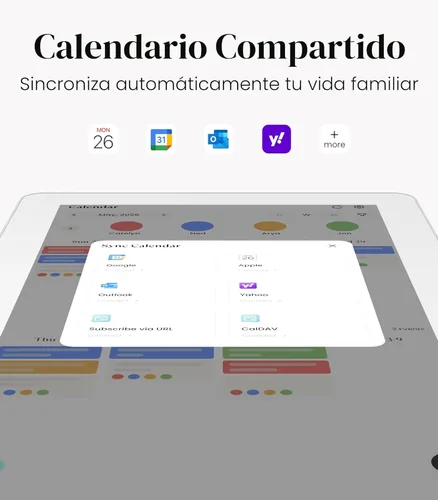 Miniatura 3 de Cozyla Calendario Digital+ 2: Planificador de Pared de 15.6'' Pantalla Táctil Tabla de Tareas Personalizar Tablero Calendario Electrónico