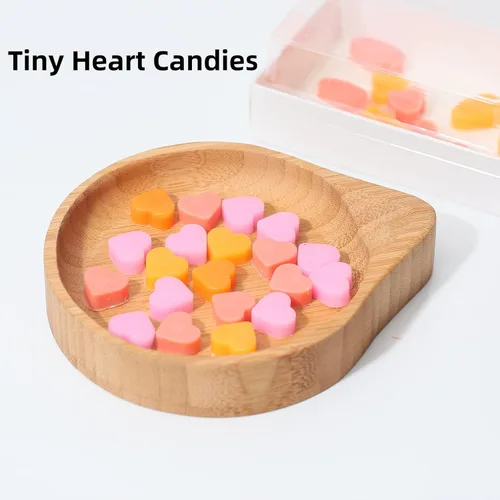 Miniatura 3 de Mini molde de silicona con forma de corazón, 150 cavidades en forma de corazón, moldes de chocolate para dulces, fondant, gomitas, gelatina, molde