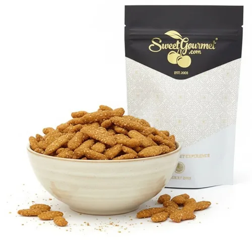 Miniatura 8 de SweetGourmet Palitos de sésamo de salvado de avena Snack saludable 1 libra