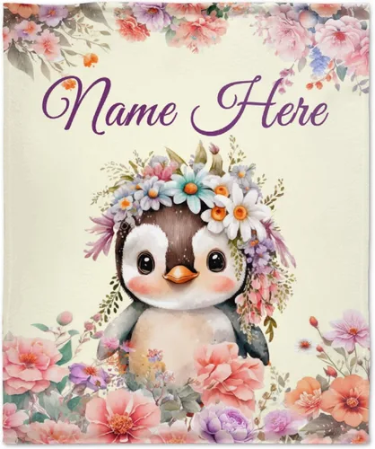 Miniatura 33 de Manta personalizada con nombre, suave, acogedora y ligera, con nombre para sofá o cama, regalo personalizado, unisex, tamaño XS, 40 x 30 pulgadas