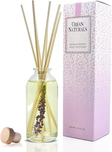 Miniatura 20 de Urban Naturals Amber & Lavender - Juego de difusor con varillas aromáticas Colección de aromaterapia (Awaken + Renew) Mind & Body Ambientador