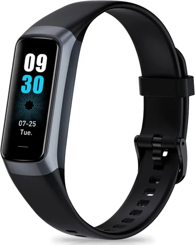 Rastreador de actividad física con contador de pasos/calorías/cronómetro, rastreador de actividad, monitor de salud con monitor de frecuencia